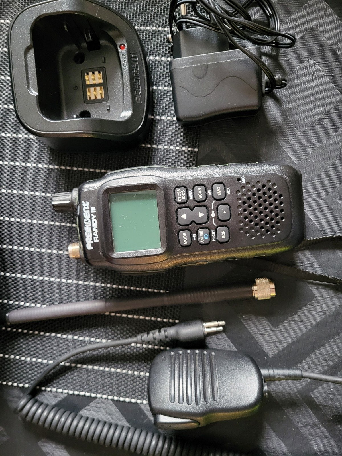 President Randy 3, Enlèvement, Neuf, 5 à 15 km, Talkie-walkie ou Walkie-talkie