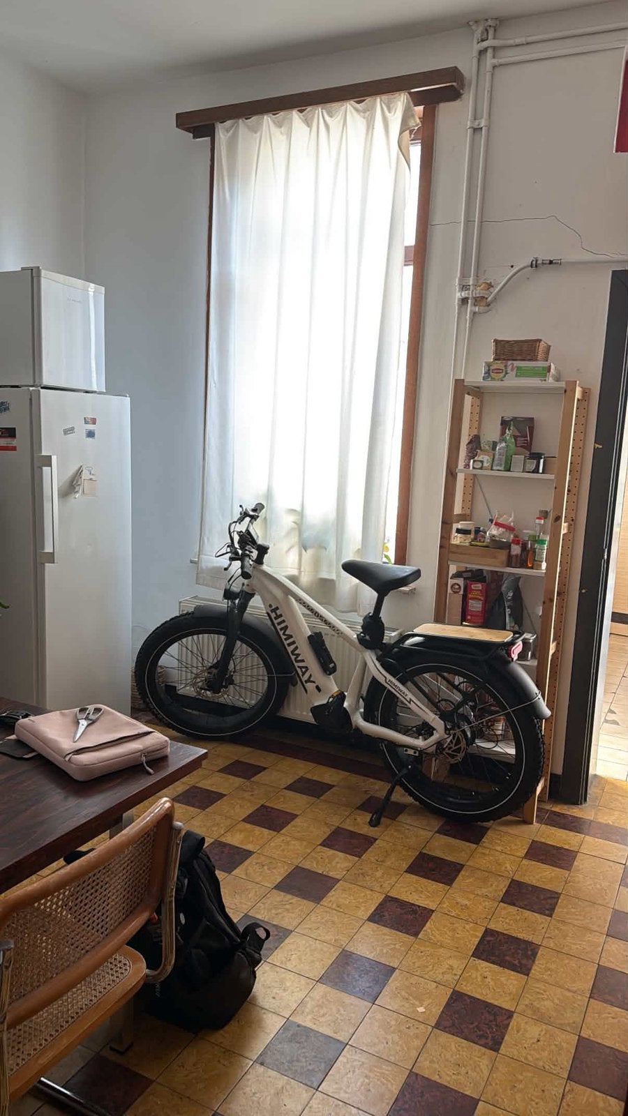 Himiway D5 zebra elektrische fiets zo goed als nieuw, Fietsen en Brommers, Elektrische fietsen, Ophalen, Zo goed als nieuw