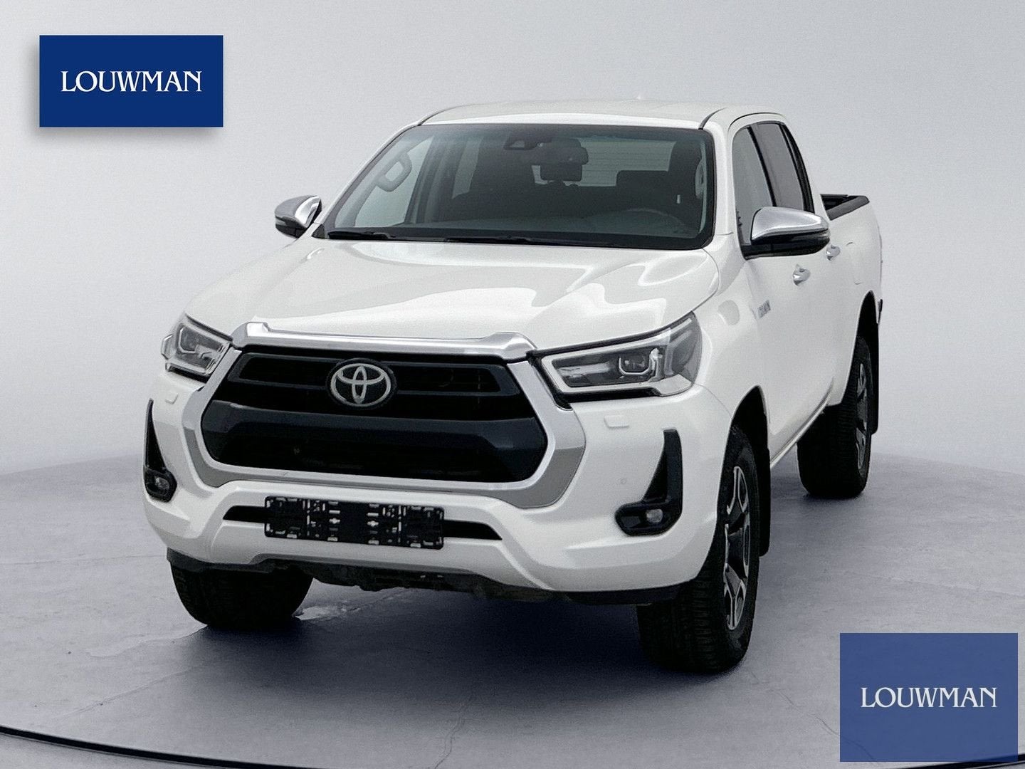 Toyota HiLux 2.8 D-4D Double Cab Professional 204pk Led Navi, Autos, Achat, Diesel, Toyota, Blanc