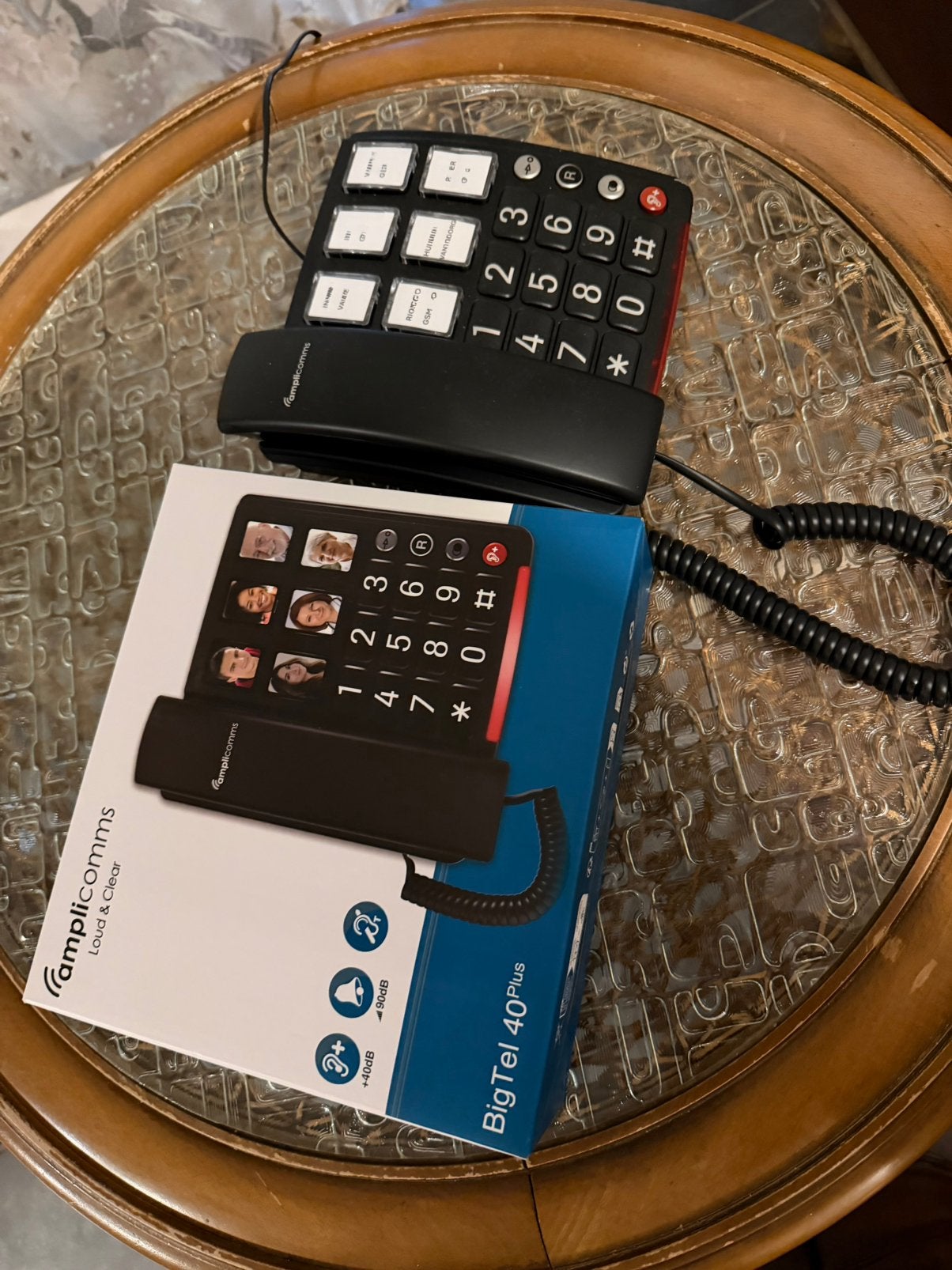 Amplicomms BigTel 40 Plus Seniorentelefoon met grote toetsen, Telecommunicatie, Ophalen of Verzenden