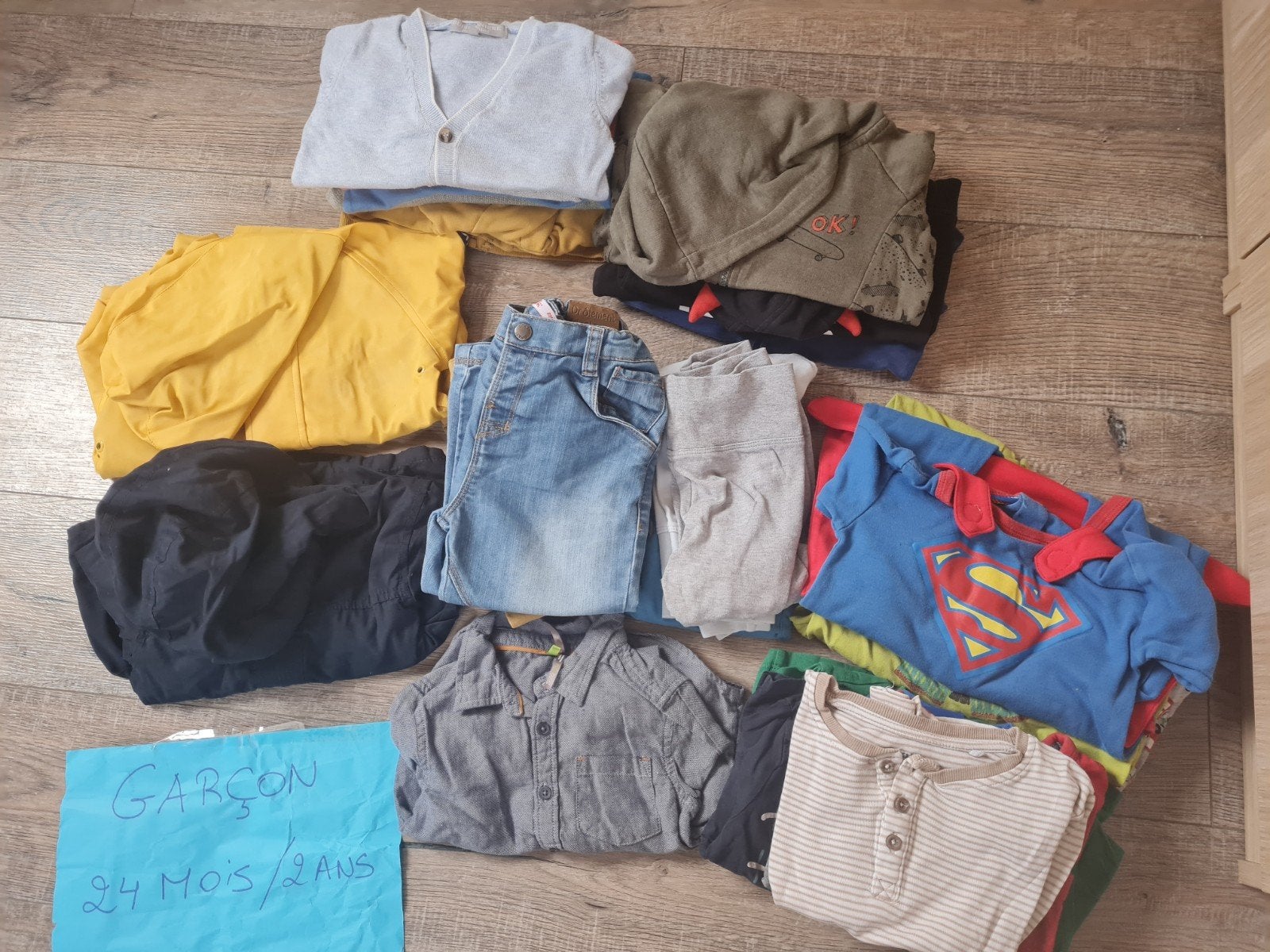 Lot vêtements garçon- 18-24 mois / 2 ans / 92 cm, Enlèvement ou Envoi