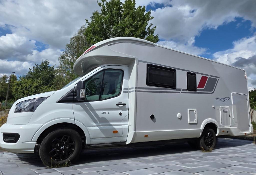 Camping-car profilé Ford 170 Cv - État impeccable !, Caravans en Kamperen, Mobilhomes, Particulier, tot en met 5, Half-integraal