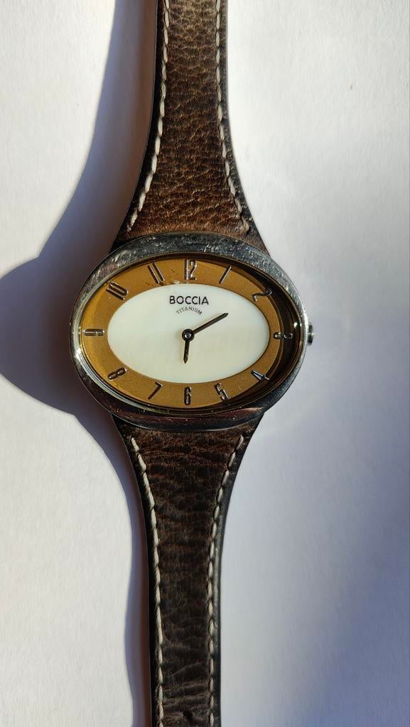 Boccia horloge vintage, Ophalen of Verzenden, Gebruikt, Overige materialen, Overige merken