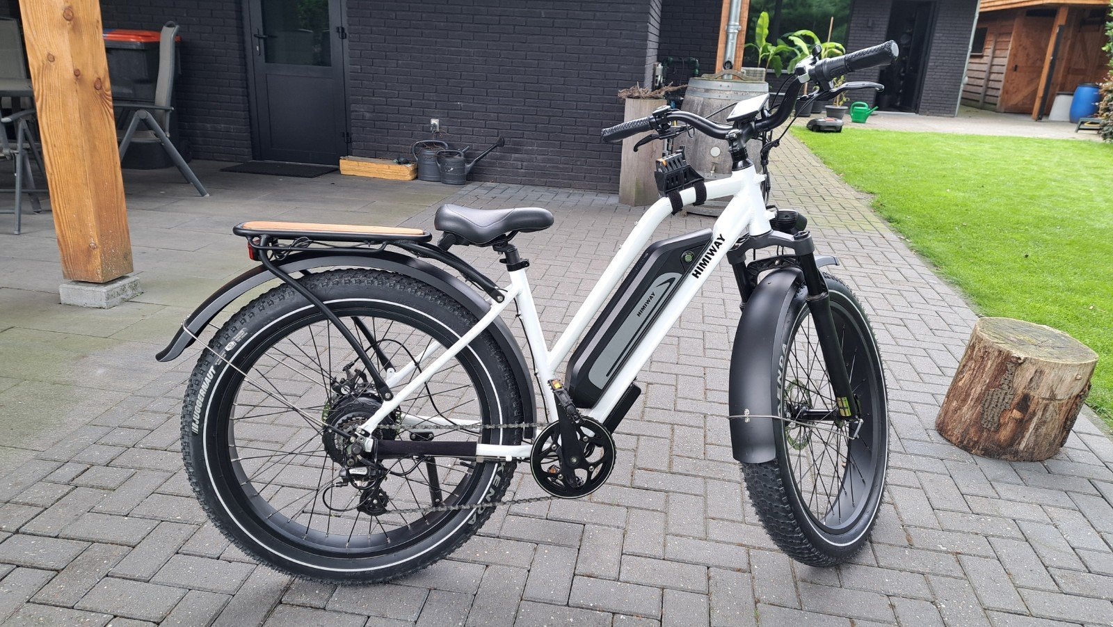 Stoere Himiway elektrisch fiets met krachtige motor, Ophalen