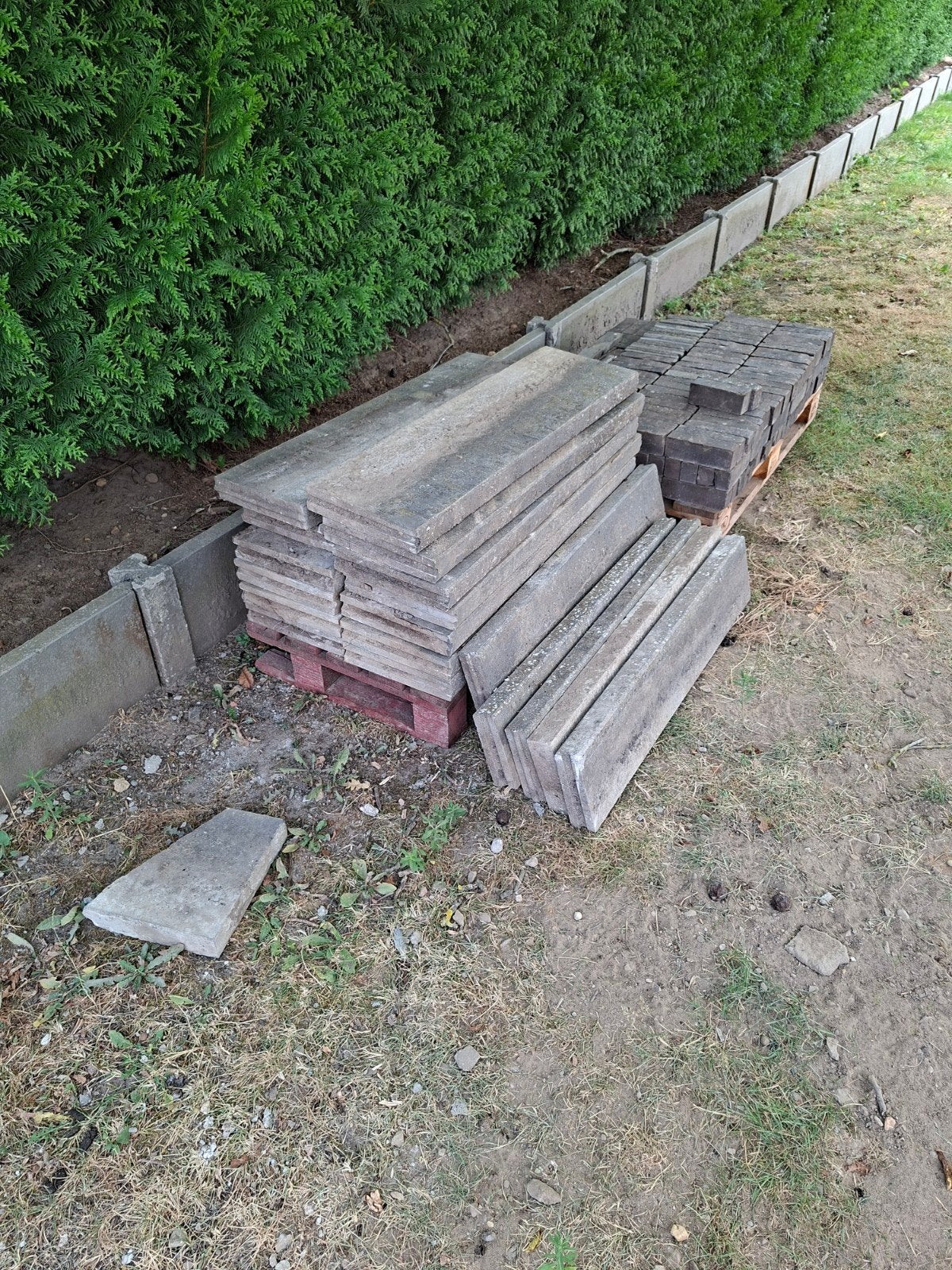 boordsteen, Tuin en Terras, Ophalen, Gebruikt, Minder dan 25 cm, Border