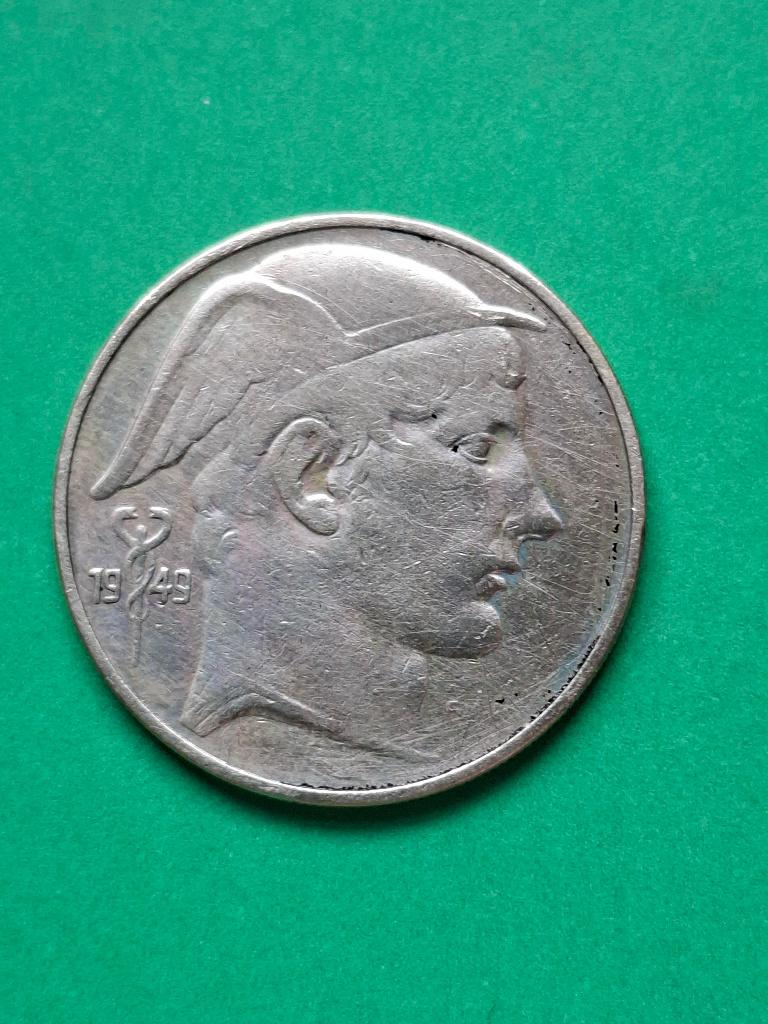 1949 België 20 frank in zilver Frans, Postzegels en Munten, Verzenden, Zilver, Losse munt, Zilver