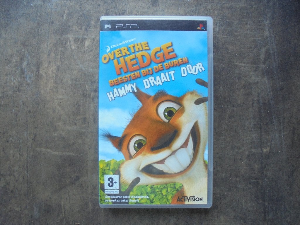 Over The Hedge Beesten Bij De Buren voor PSP (zie foto's), Games en Spelcomputers, Games | Sony PlayStation Portable, Avontuur en Actie