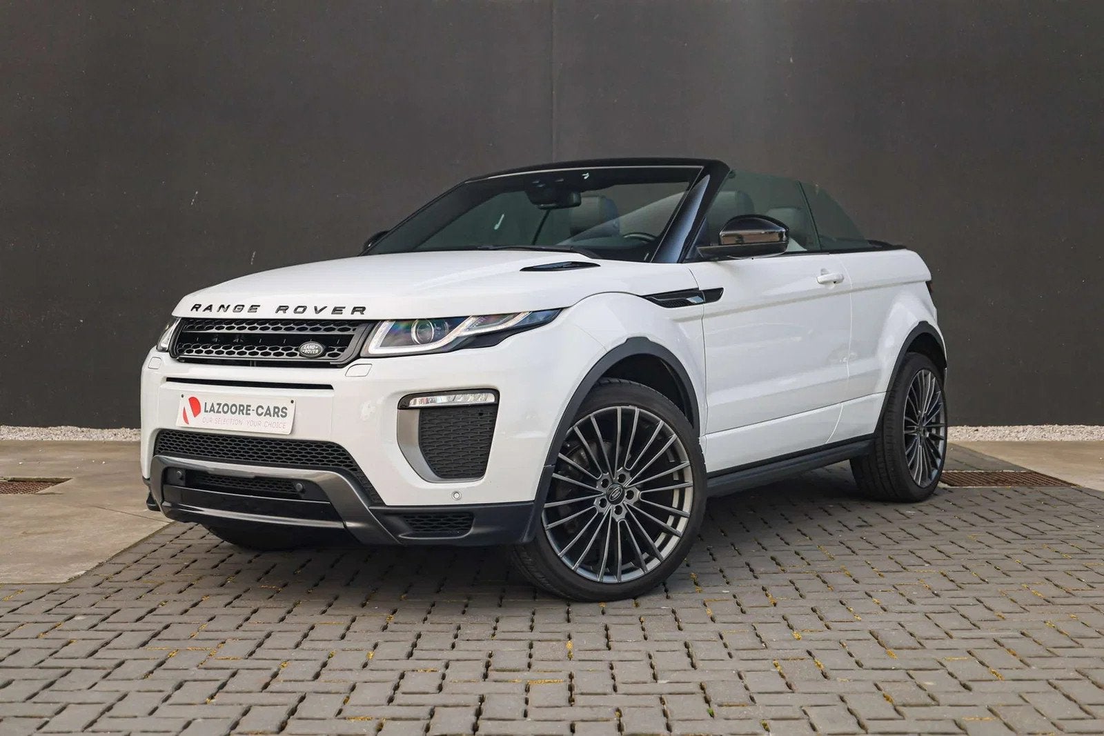 Land Rover Range Rover Evoque Cabriolet 2.0 TD4 4WD Dynamic, Autos, Cuir, Achat, Noir, Diesel