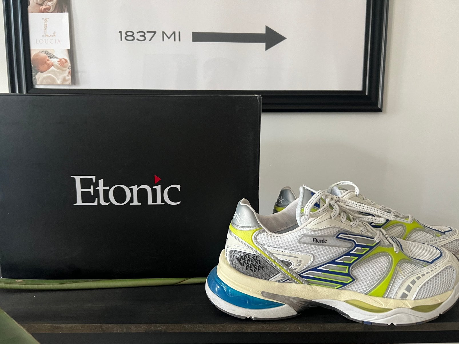 Baslet etonic, Kleding | Heren, Verzenden, Wit, Sneakers, Gedragen