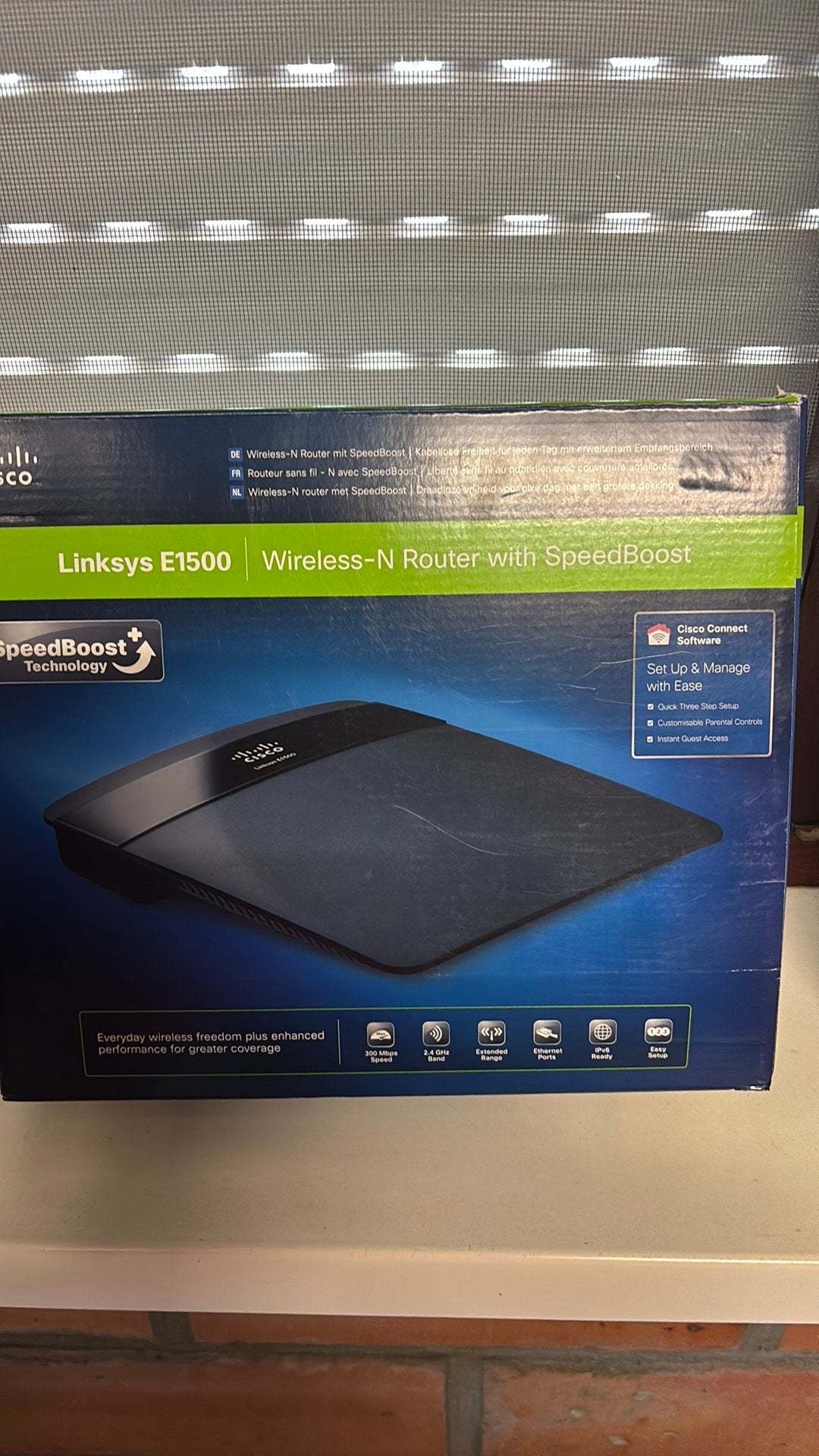Linksys E1500, Computers en Software, Ophalen