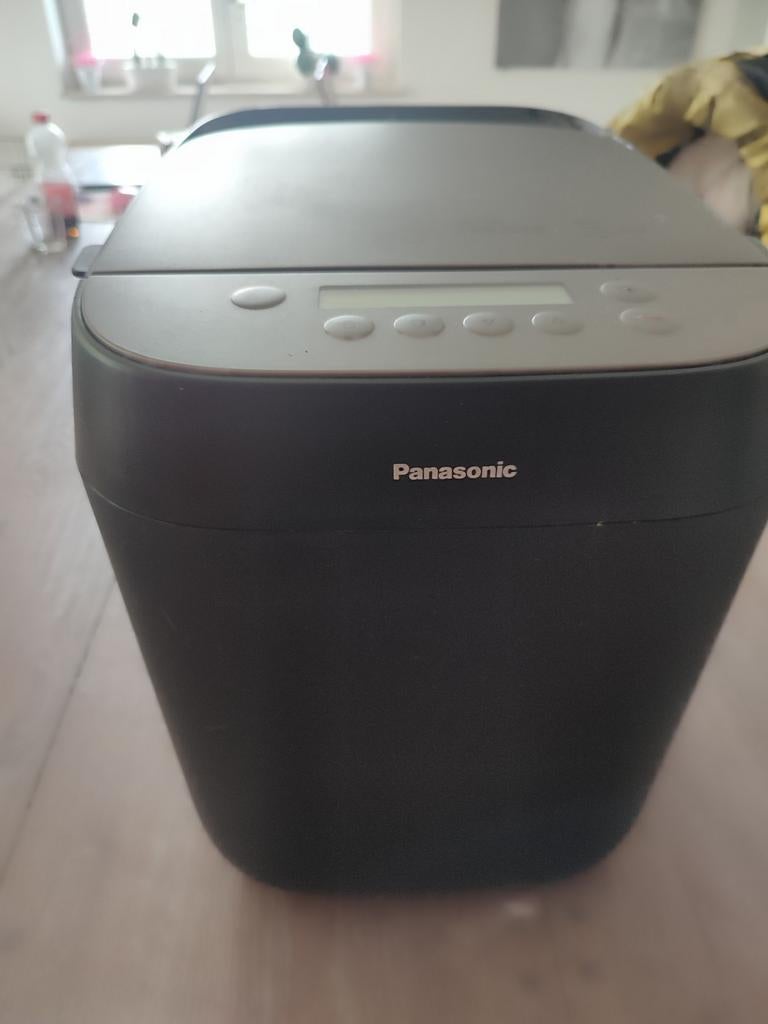 Panasonic broodmachine, Electroménager, Machines à pain, Plus de 10 programmes, 800 à 1200 grammes de pâte, Comme neuf, Enlèvement