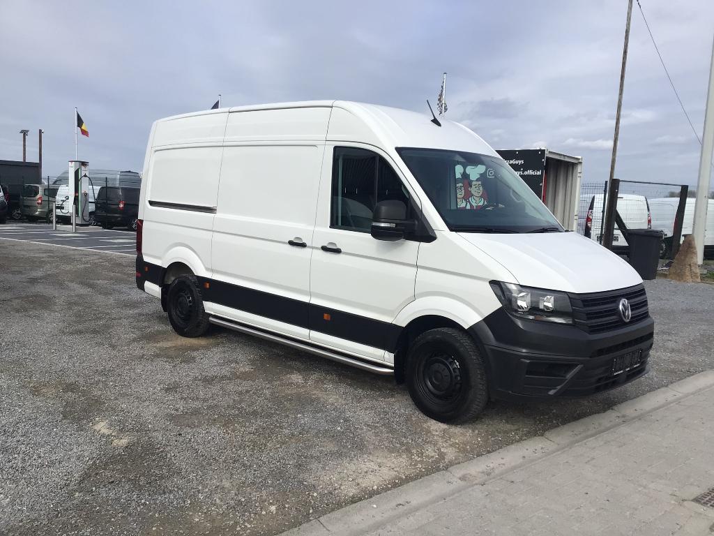 volkswagen crafter l3h3 140pk 2024 29000km 26950e ex, Auto's, Bestelwagens en Lichte vracht, Bedrijf, Te koop, ABS, Achteruitrijcamera