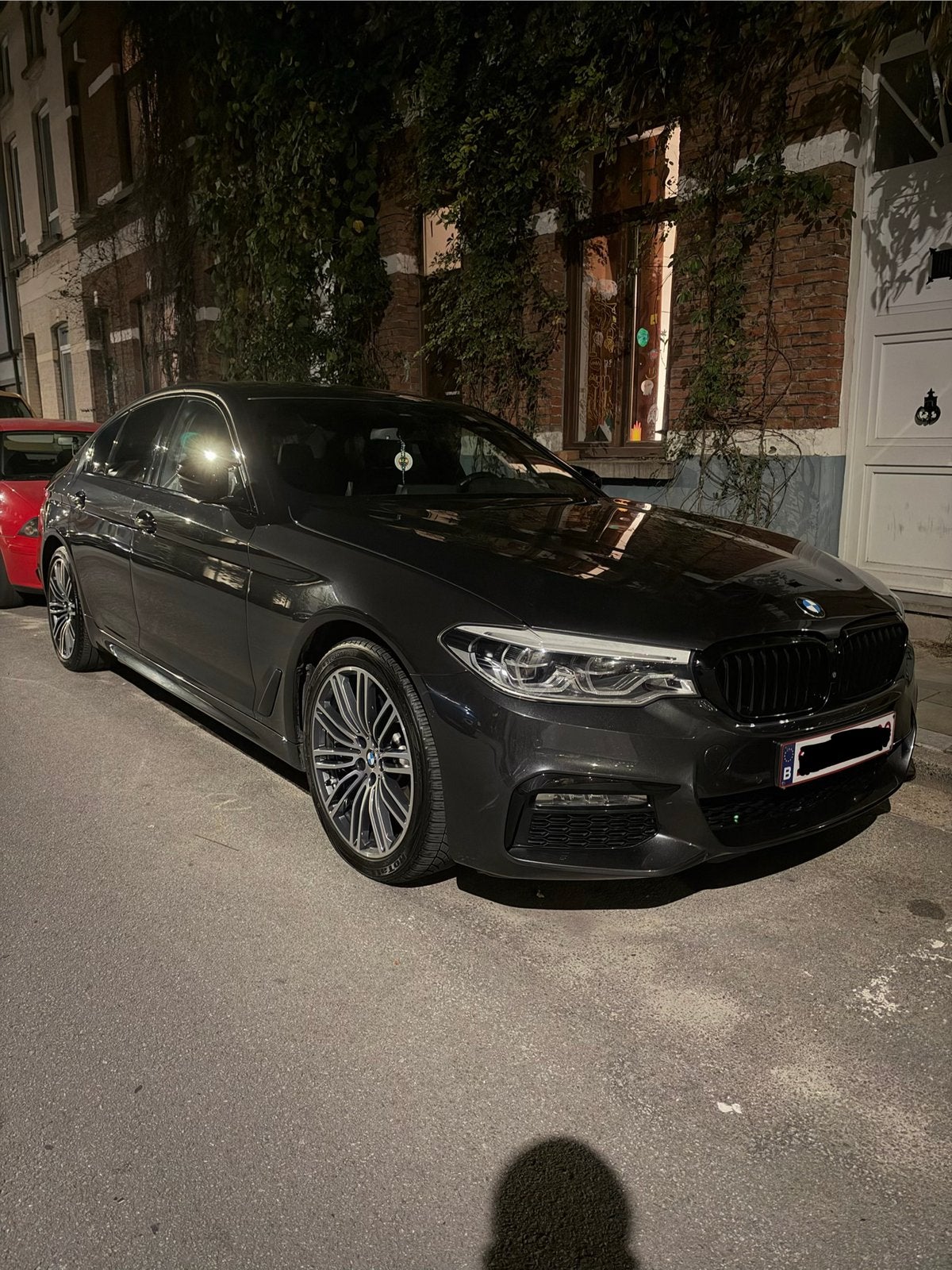Bmw 530e g30 M Pakket, Autos, Cuir, Noir, Berline, Automatique