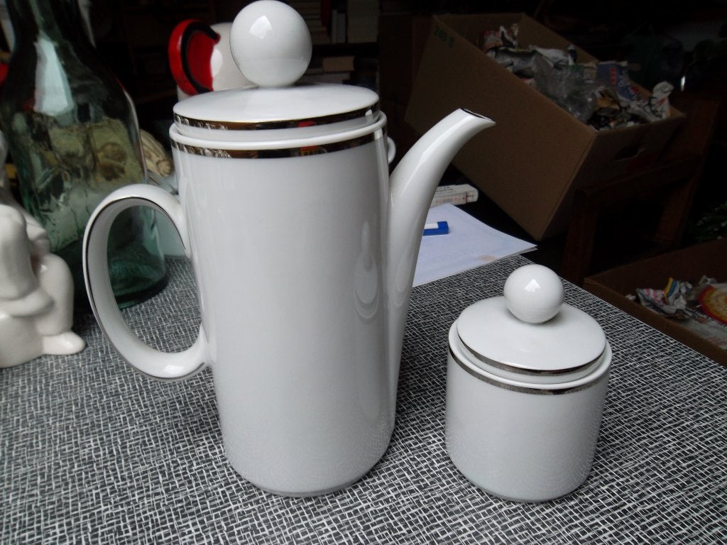Koffiekan + suikerpot Bavaria Winterling Schwarzenbach, Enlèvement ou Envoi, Neuf, Autres types