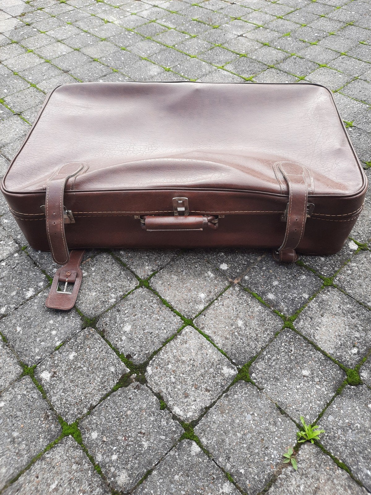Valise ancienne, Enlèvement ou Envoi, Cuir
