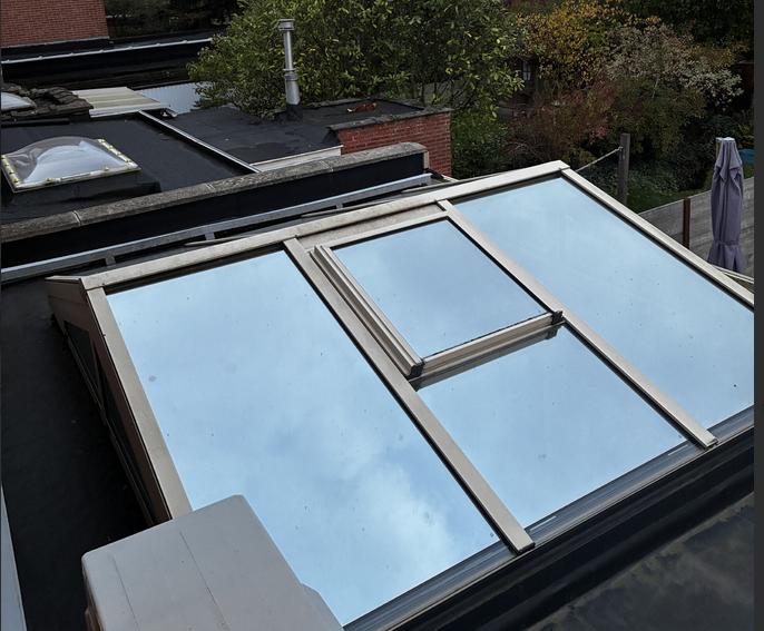 Koepel 300cm x 240cm dubbel glas, Ophalen, Gebruikt