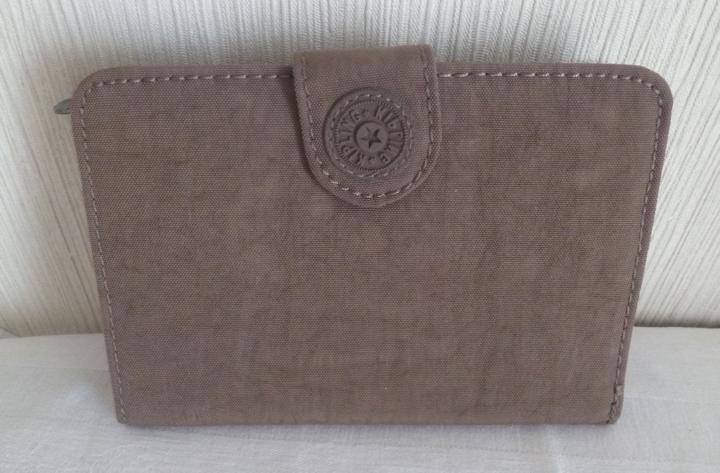 Kipling „botula” portemonnee met veel vakken, Overige merken, Beige, Ophalen of Verzenden, Zo goed als nieuw
