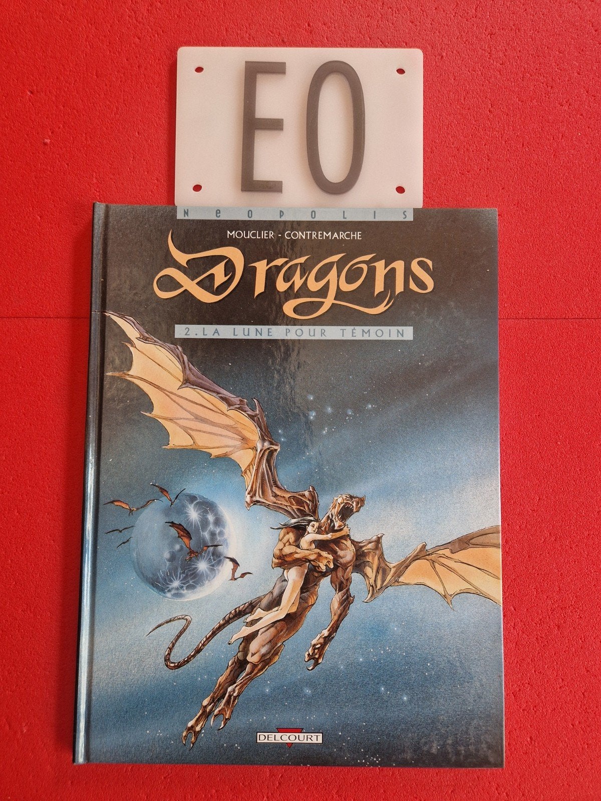 Bd dragons 2,EO, avec ex libris num et signé, Enlèvement ou Envoi