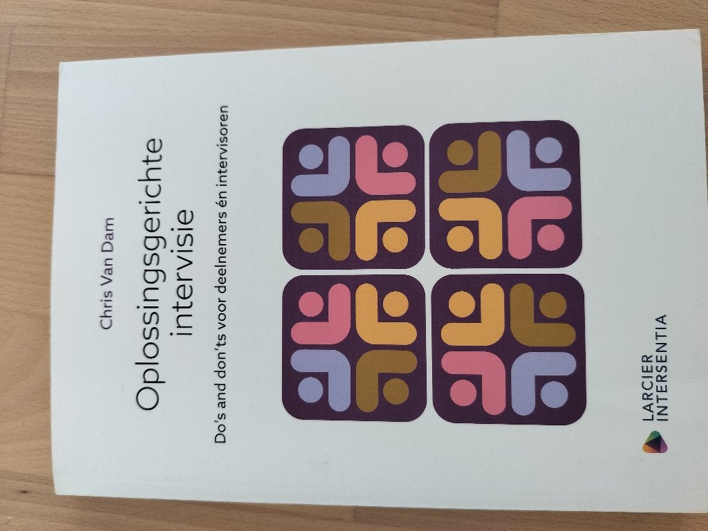 Oplossingsgerichte intervisie, Livres, Enlèvement ou Envoi, Comme neuf, Enseignement supérieur professionnel, Chris Van Dam