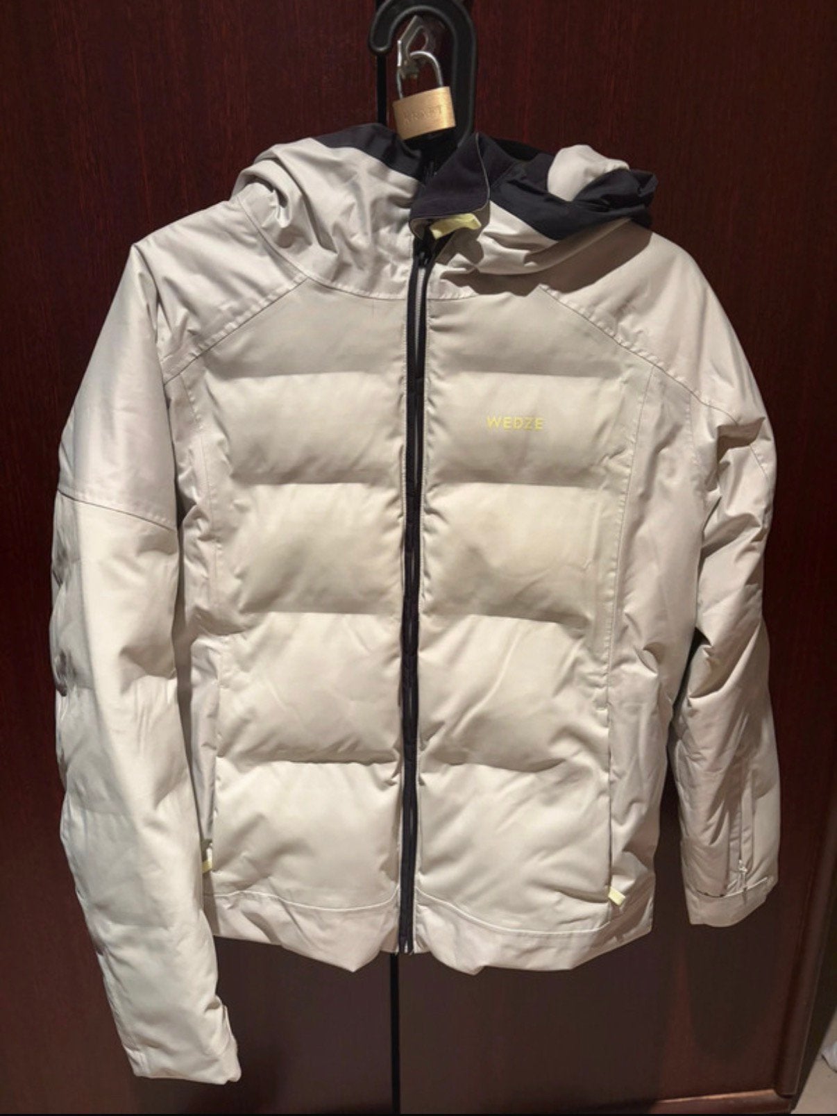 Ski jas dames, Ophalen, Zo goed als nieuw, Maat 36 (S), Wit