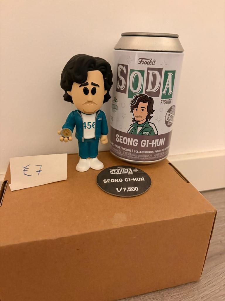 Seong Gi-Hun Funko pop soda, Enlèvement, Neuf