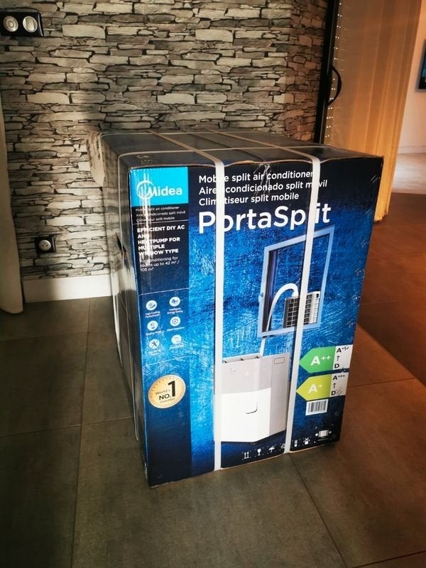 Midea PortaSplit 12.000 BTU - Nieuw, nooit geopend, Elektronische apparatuur, Airco's, Ophalen, Koelen en Ontvochtigen, Nieuw