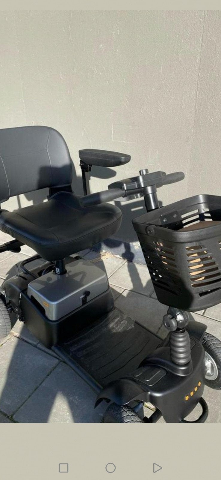 Service de livraison pliable pour scooters, nouvelle batteri, Enlèvement ou Envoi, Pliant, Comme neuf, Fauteuil roulant électrique