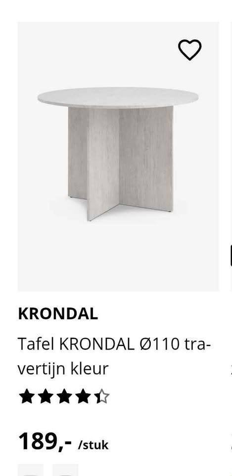 nouvelle table ronde, Neuf, Beige, Moins de 100 cm, 100 à 150 cm