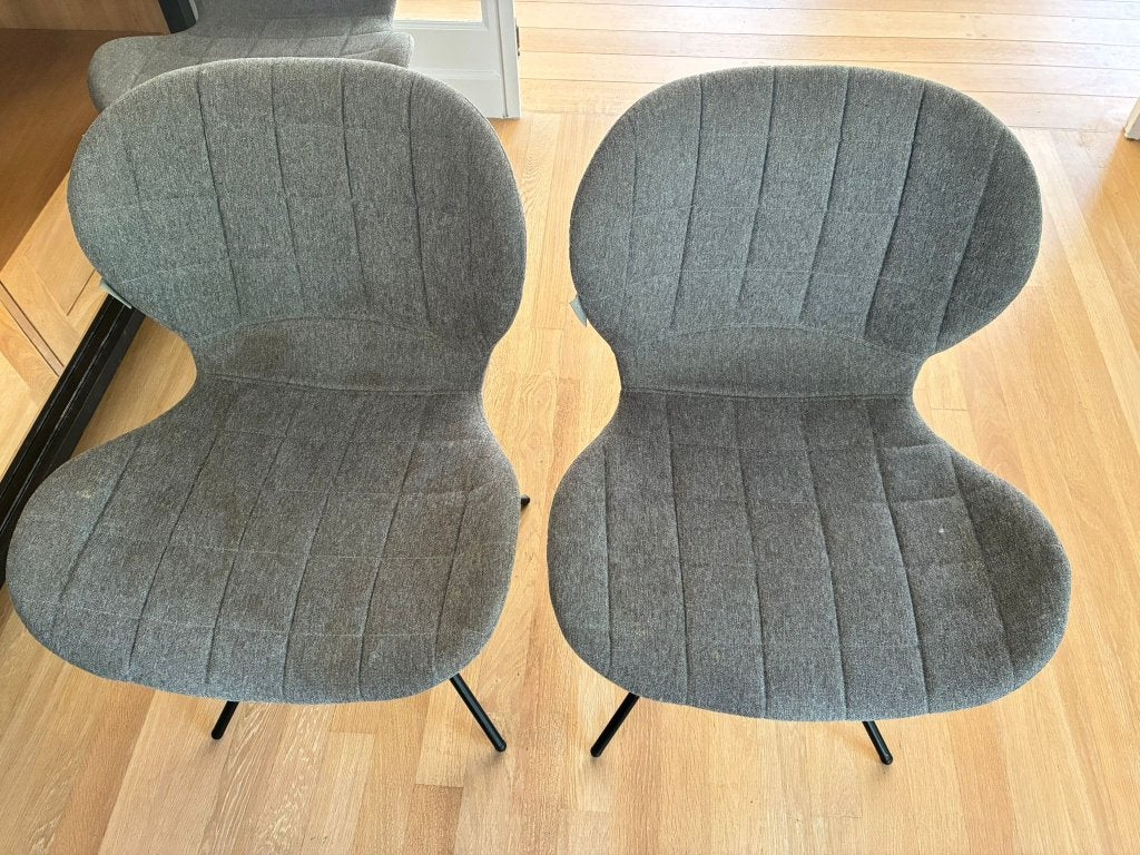 Zuiver Stoelen (8 stuks beschikbaar) ; 35€ per stoel, Ophalen, Gebruikt, Grijs, Vijf, Zes of meer stoelen