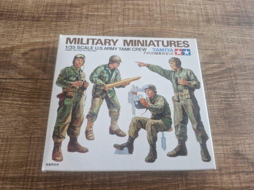 Tamiya 1/35 U.S. Army Tank Crew - 2 sets in 1 doos, Hobby en Vrije tijd, Modelbouw | Figuren en Diorama's, Ophalen of Verzenden