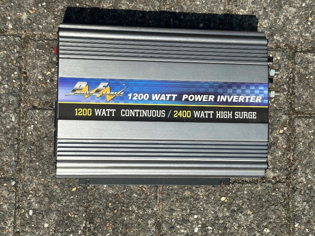 1200 watt power inverter / Omvormer, Ophalen, Gebruikt