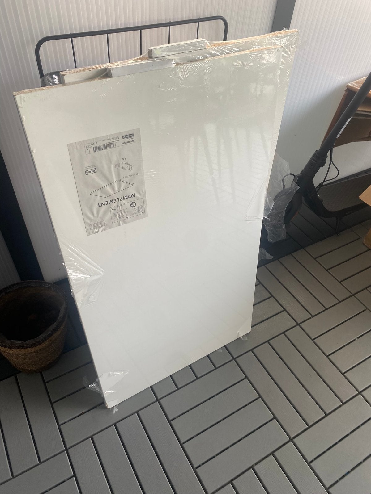 IKEA-plank, Ophalen, Zo goed als nieuw