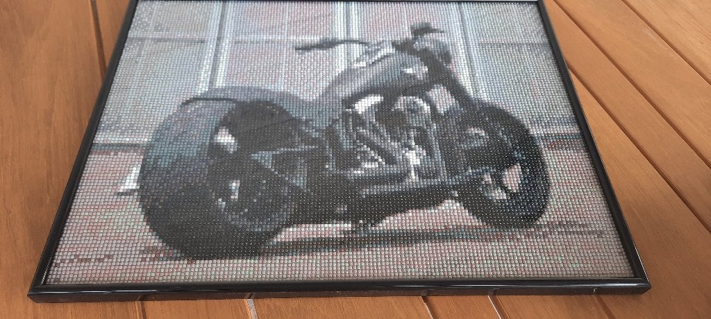 Diamond painting schilderijtje, Minder dan 50 cm, Oorspronkelijke maker, Overige typen, Ophalen of Verzenden