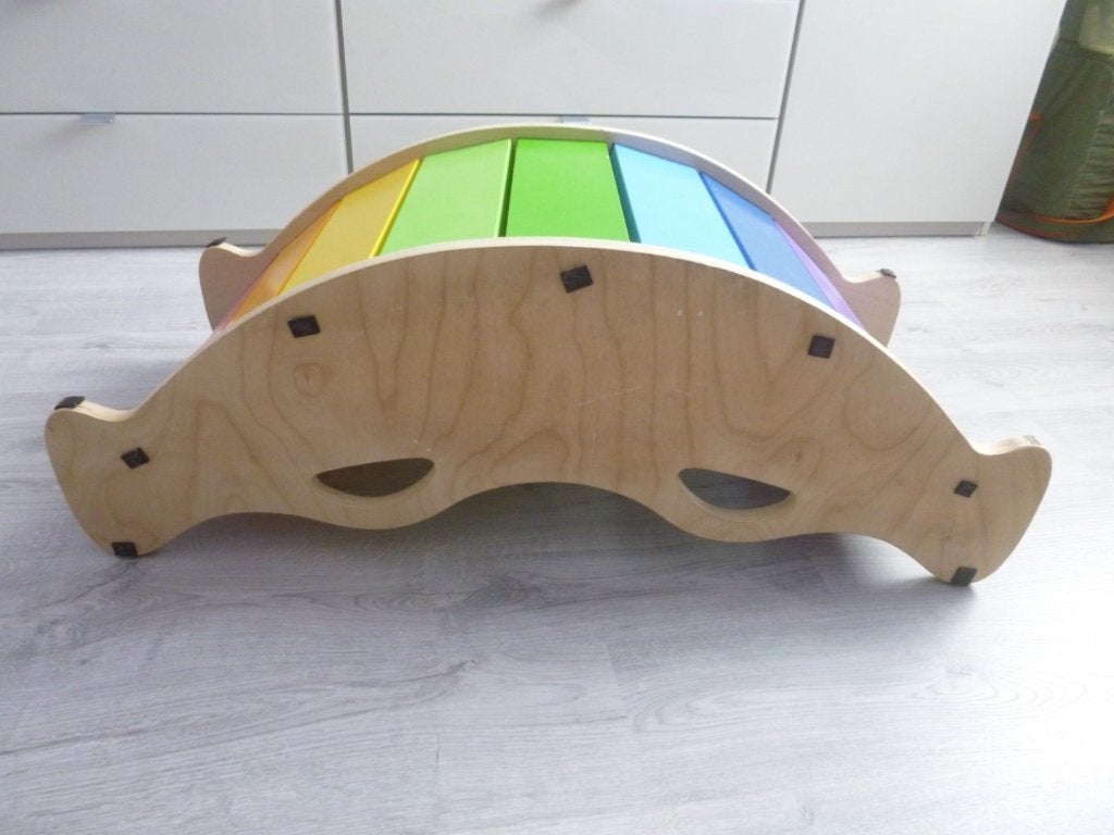 houten klimboog peuter, Ophalen