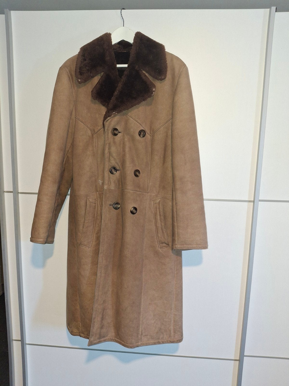 Herenjas, Vêtements | Hommes, Vestes | Hiver, Enlèvement ou Envoi, Porté, Taille 52/54 (L), Brun