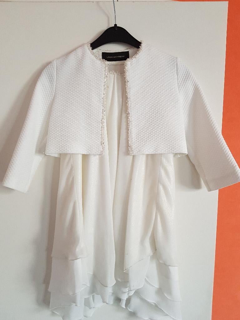 Communie - / Lentefeestkleedje in nieuwstaat, Kinderen en Baby's, Kinderkleding | Maat 122, Meisje, Ophalen of Verzenden, Zo goed als nieuw