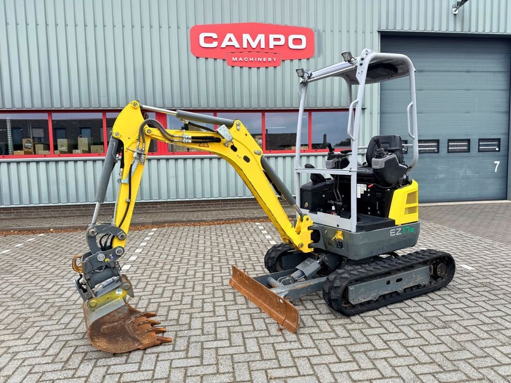 WACKER NEUSON EZ17E Electric, Articles professionnels, Envoi, Excavatrice