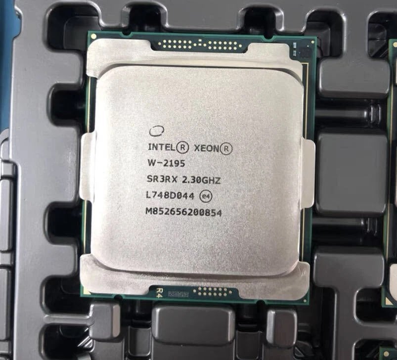 Intel Xeon W-2195 LGA2066, Computers en Software, 18-core, Gebruikt, LGA 2066, Intel Xeon