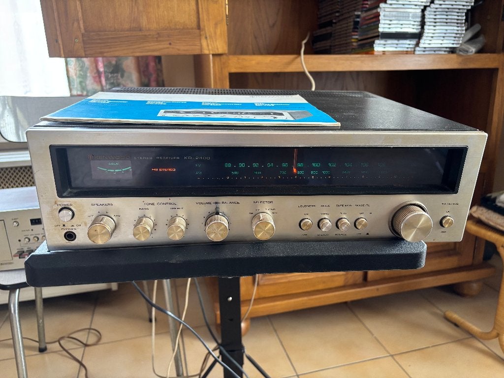 Kenwood KR-2400, Audio, Tv en Foto, Tuners, Ophalen, Gebruikt