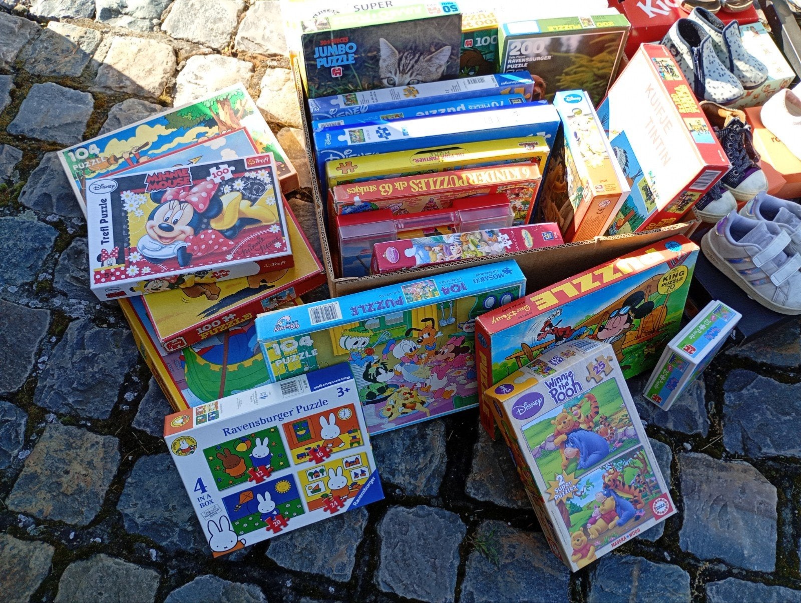 Lot puzzels, Enlèvement ou Envoi