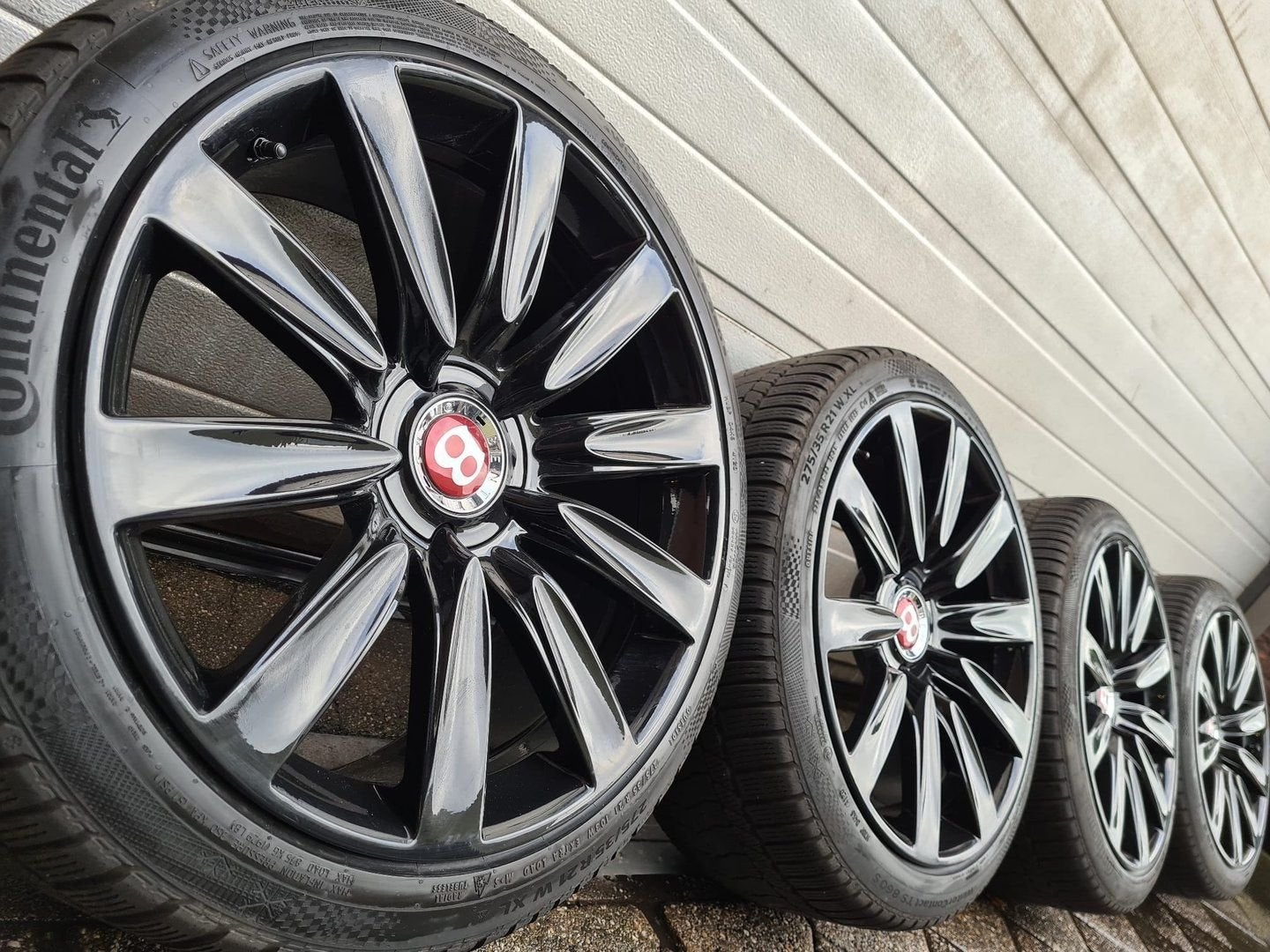 21 " Bentley Continental GT 8V GTC Flying Spur velgen banden, Auto-onderdelen, Gebruikt, -, 275 mm, -