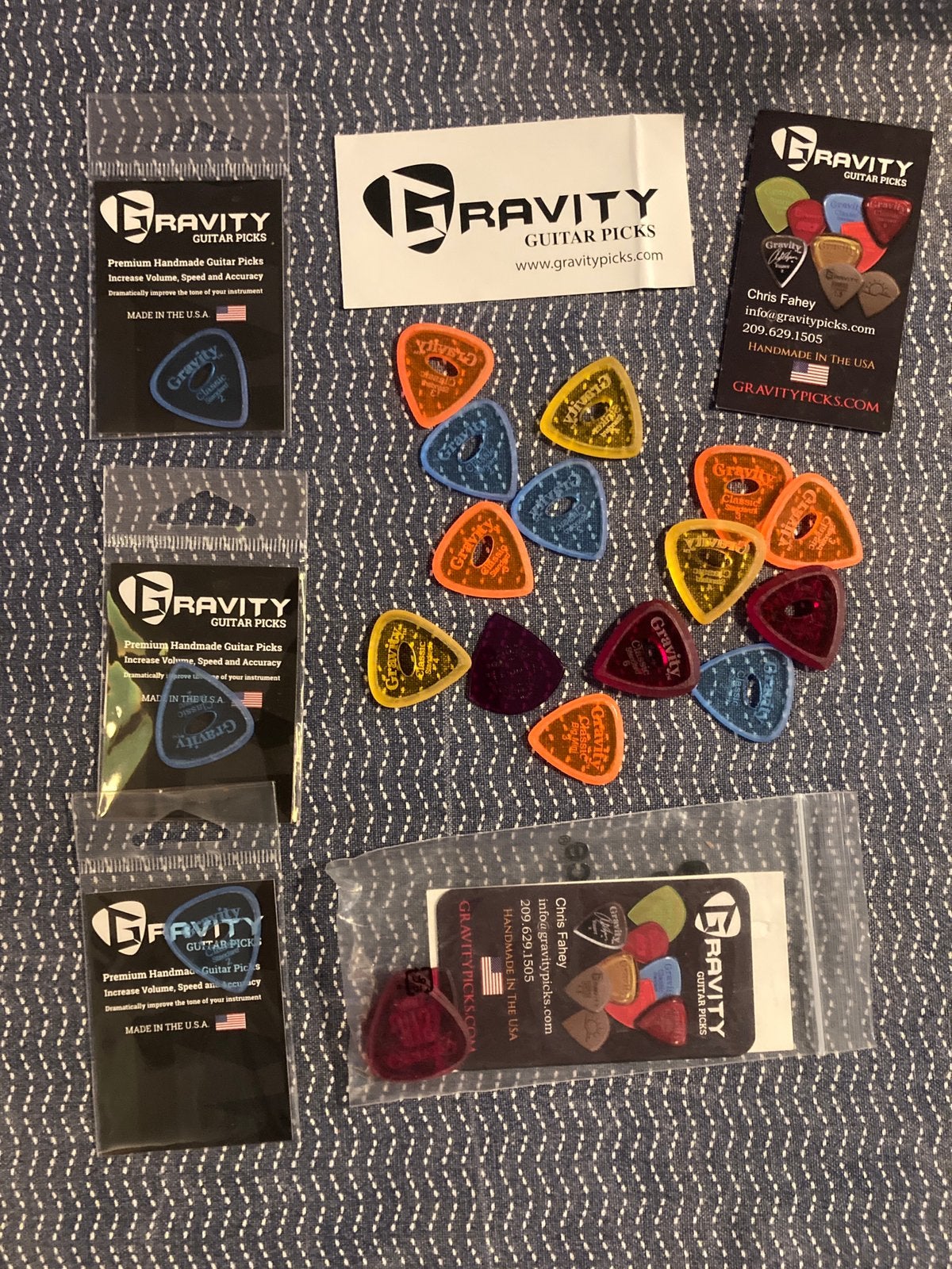Plectrums: Assortiment Gravity Picks, Muziek en Instrumenten, Ophalen of Verzenden, Zo goed als nieuw