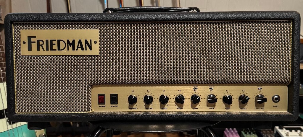 Friedman Runt 50 Head + Cover, Enlèvement, Utilisé, Guitare, 50 à 100 watts