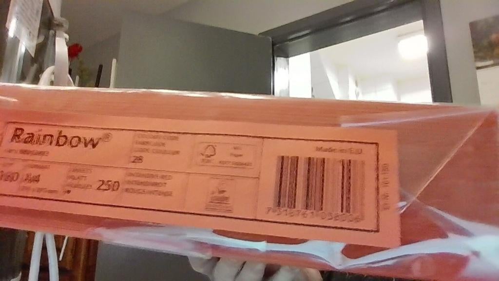 15 pakken gekleurd rood papier, Diversen, Papierwaren, Ophalen, Nieuw