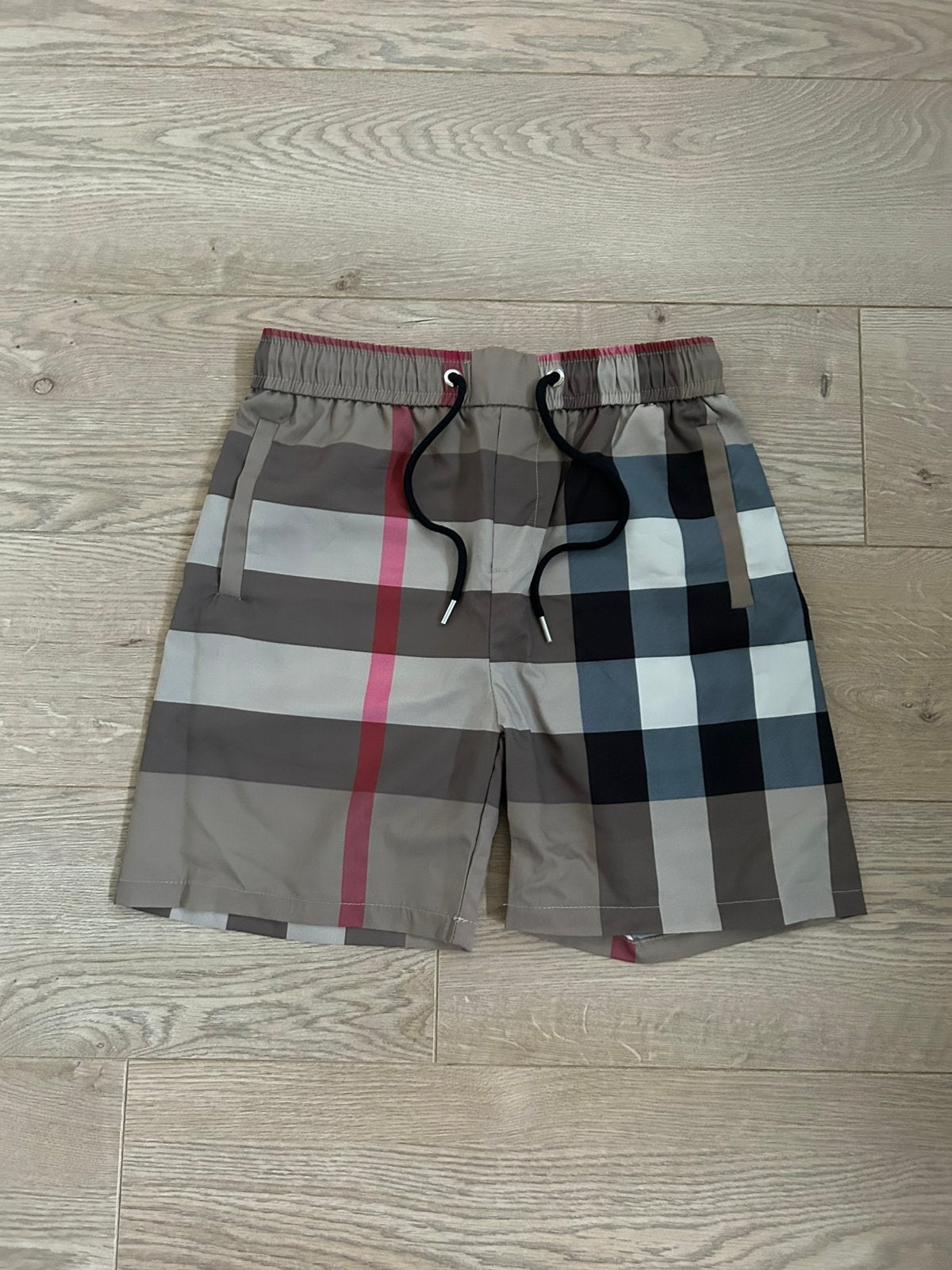 Burberry zwembroek, Kleding | Heren, Badmode en Zwemkleding, Verzenden, Maat 48/50 (M), Bruin, Zwemshort