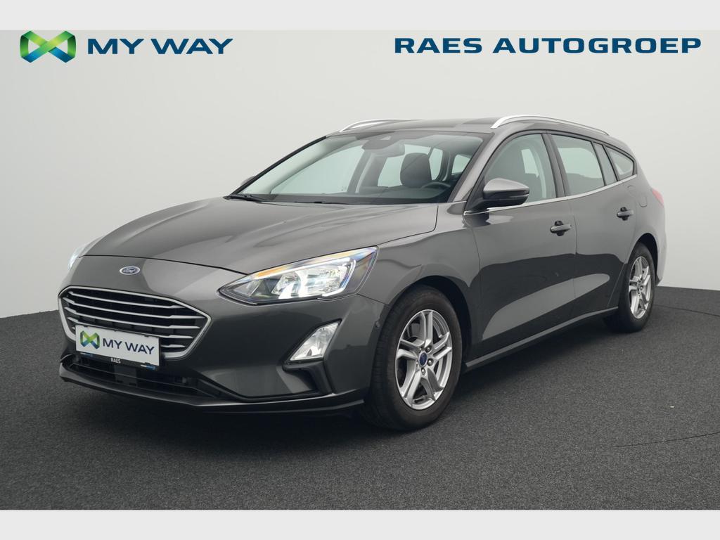 Ford Focus SW Focus 1.0 EcoBoost Connected (EU6d), Auto's, Navigatiesysteem, Bedrijf, Break, Zilver of Grijs