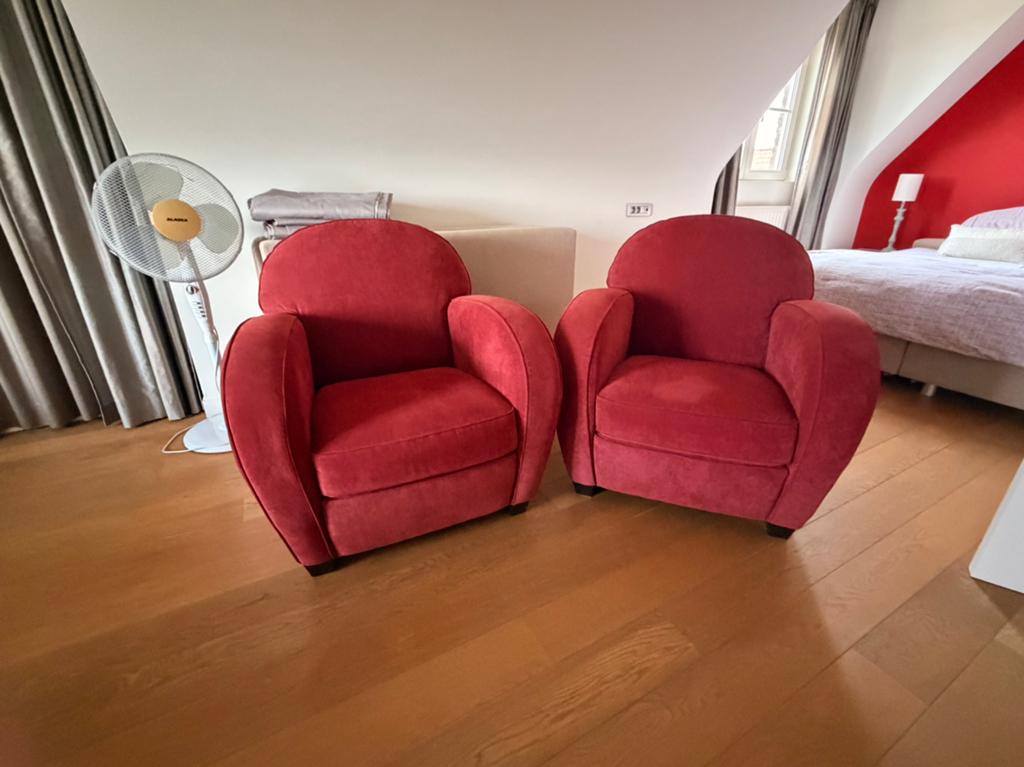 Natuzzi zeteltjes, Huis en Inrichting, Ophalen, Zo goed als nieuw