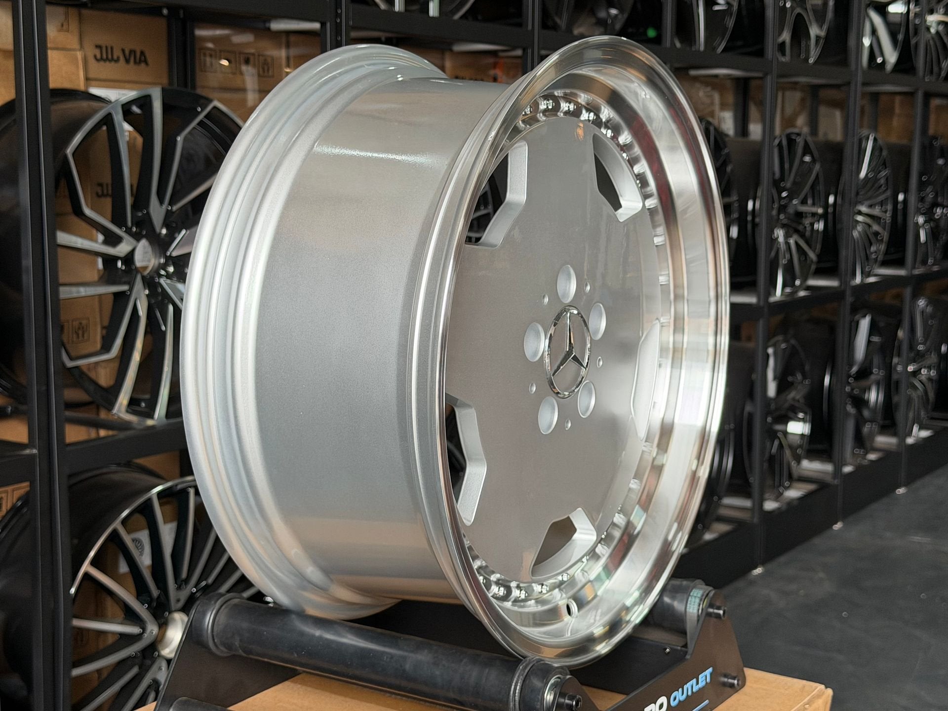 18'' Mercedes Monoblock velgen W124 W126 W129 W140 W170 208, Auto-onderdelen, Velg(en), -, -, Nieuw