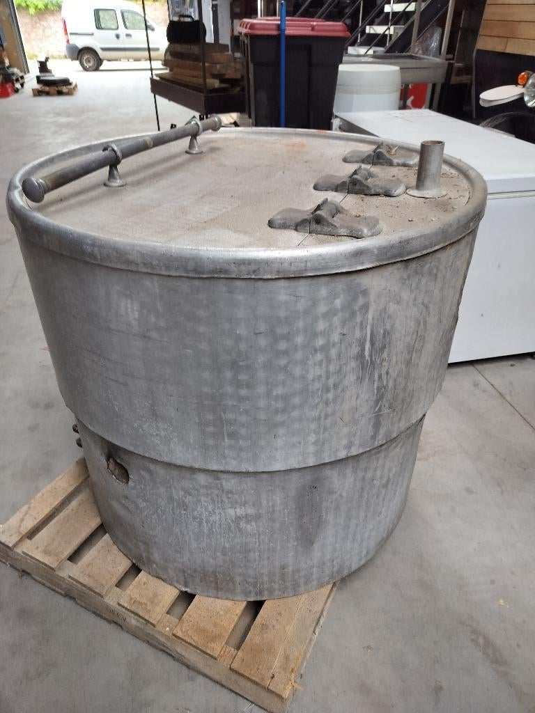 Kookketel voor slager of grootkeuken, Ophalen