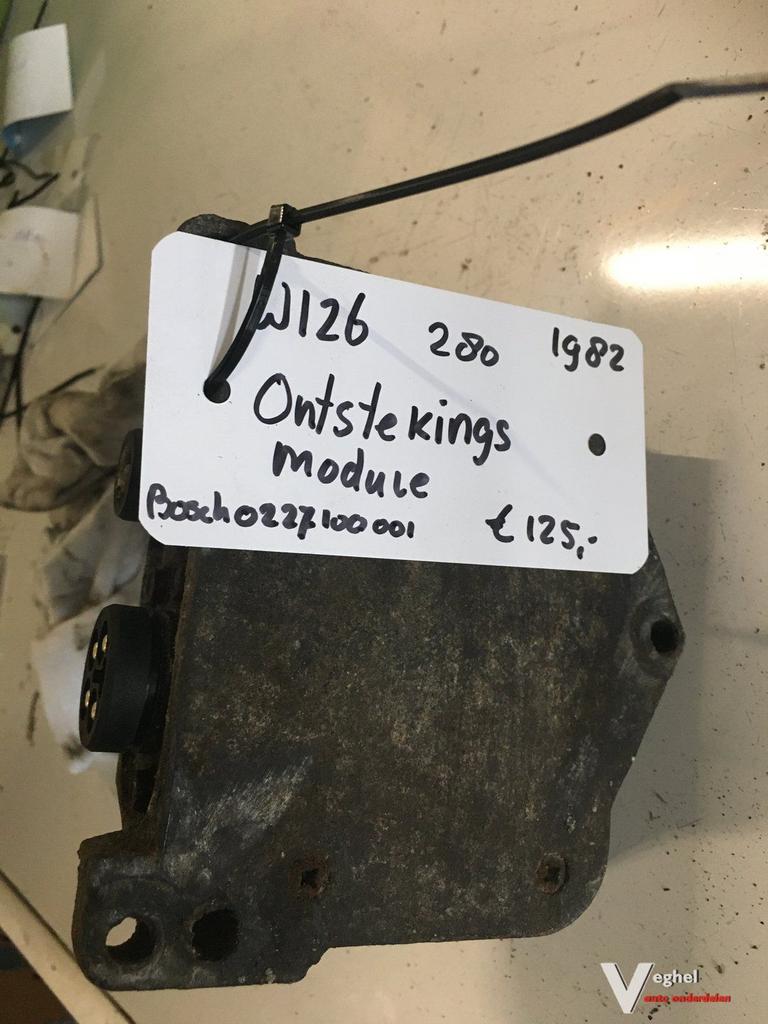 Mercedes W126  1983 280 se  Ontstekingsmodule, -, Utilisé, -, -